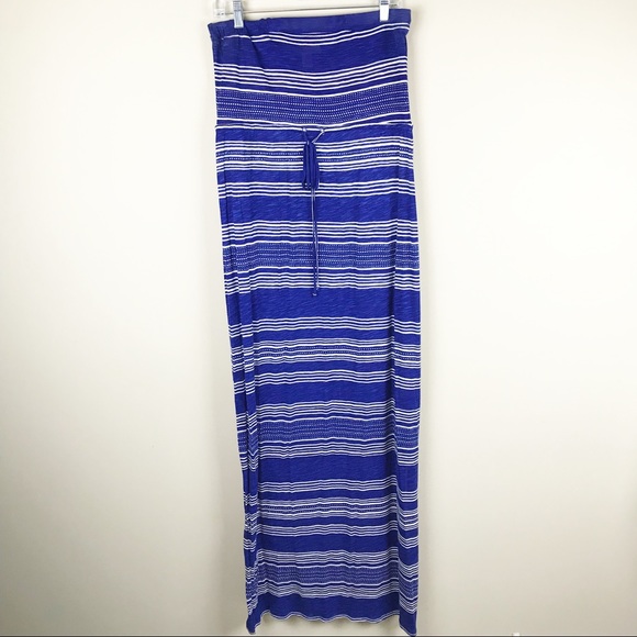 Motherhood Maternity striped maxi dress - Picture 2 of 7